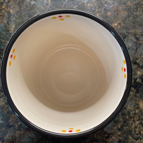 Temptations Black Old World Utensil Holder - Picture 5 of 6